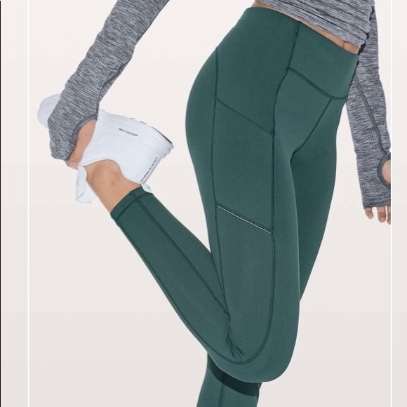 lululemon athletica Pants - Submarine Lululemon Speed Up Tight Tech Fleece 28”